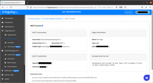 Fogwing Mqtt access