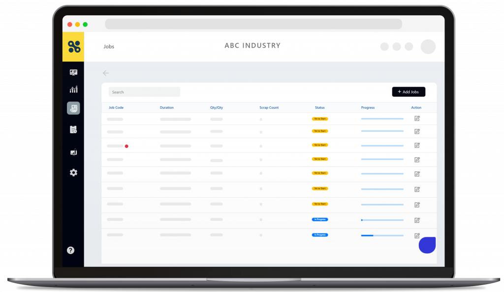 SFactrix Job Tracking