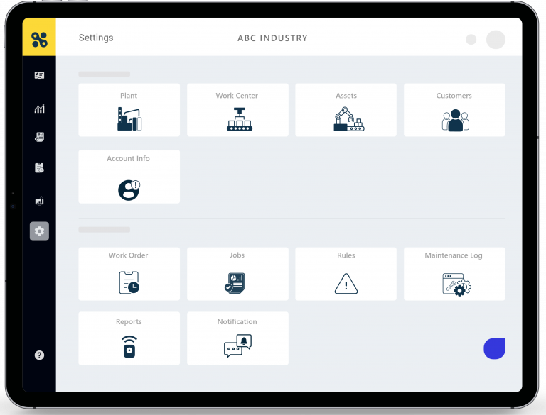 SFactrix Tablet Setting