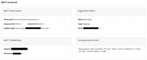 Fogwing Mqtt access