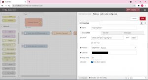 MQTT Access page