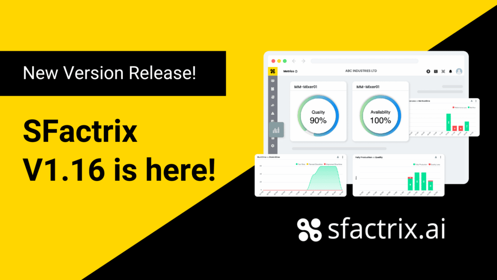 SFactrix MES Release Notes July 2022