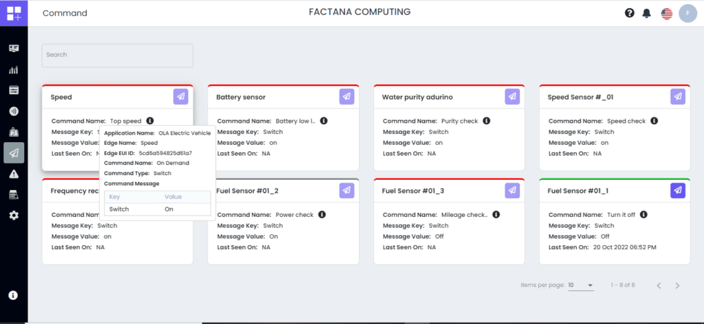 Fogwing Analytics Studio - Command View