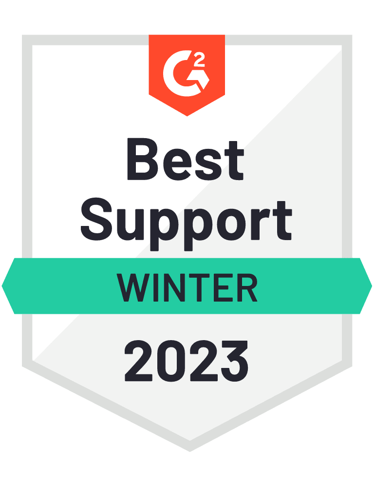 Fogwing Achieved Best Support Award in Winter 2023