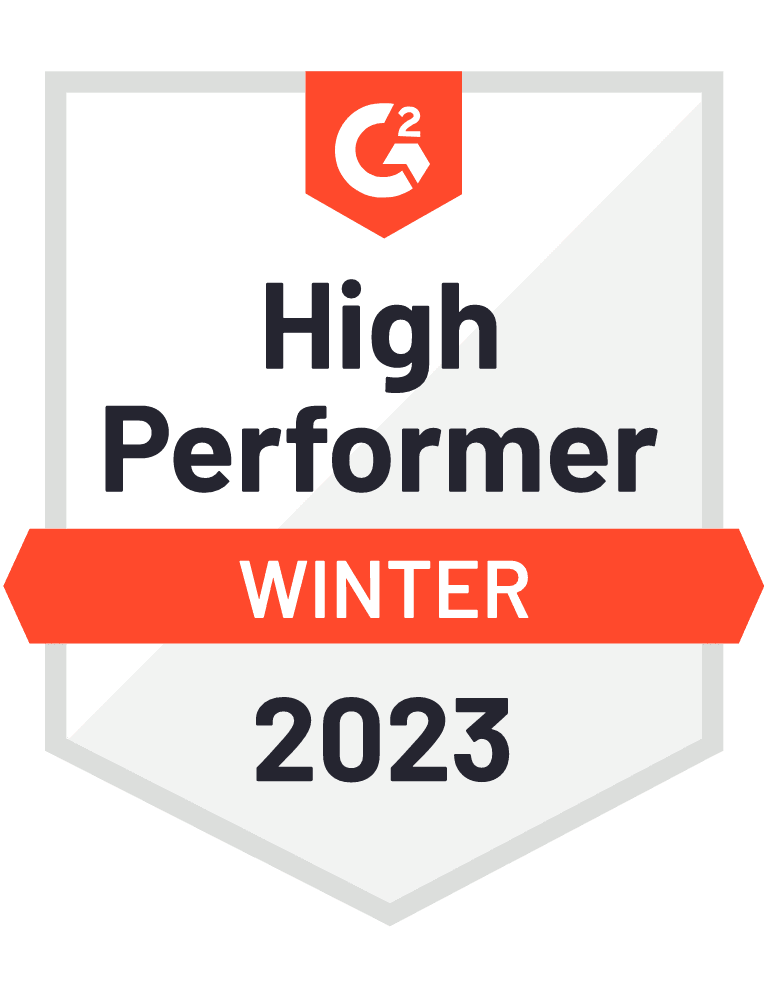 Fogwing achieved High Performer in Winter 2023 for IoT Platforms