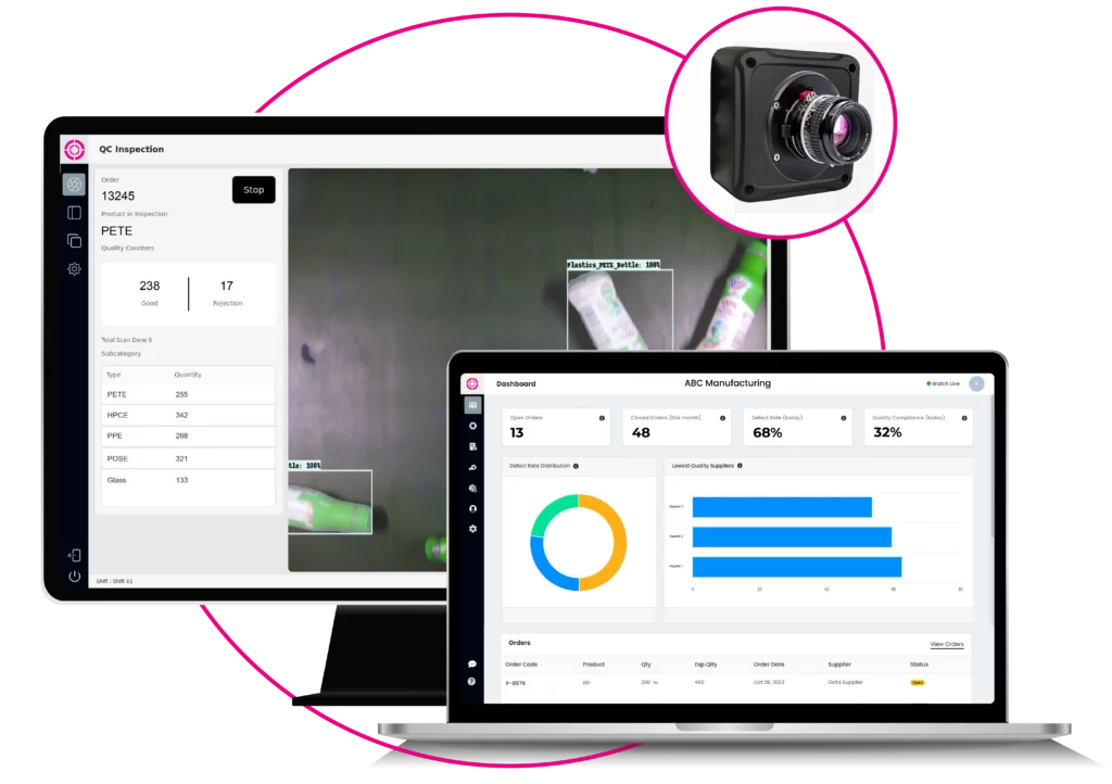 Fogwing Vision: Empower QC with visual quality inspection. AI-powered solution for accurate detection of quality issues in supplier materials and finished products