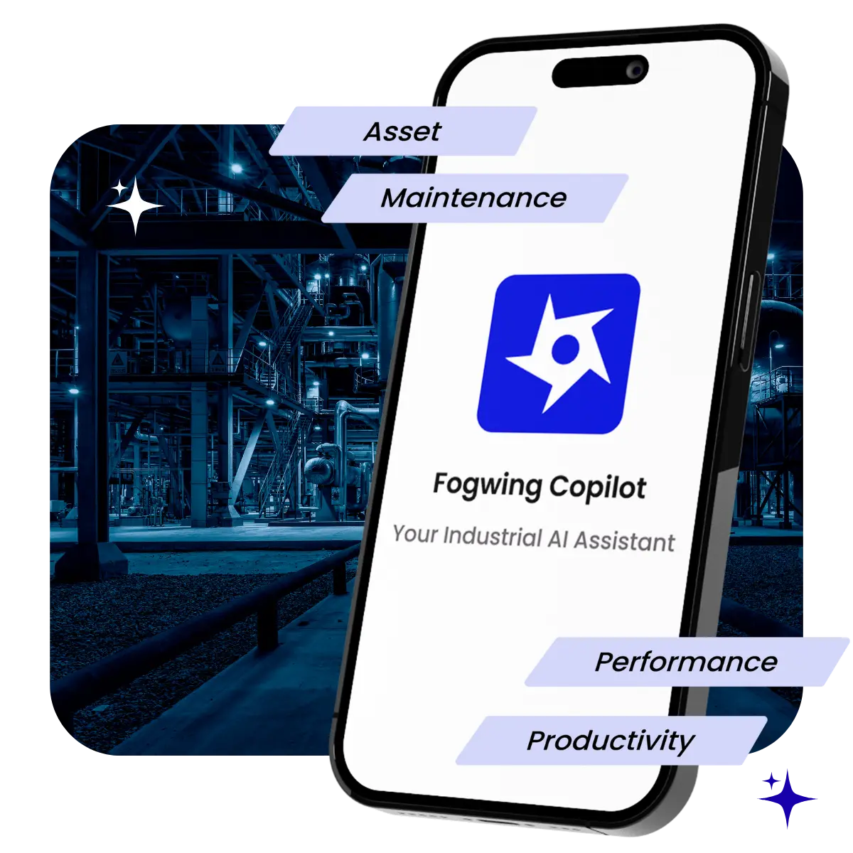 Fogwing Industrial AI Copilot Mobile App Banner